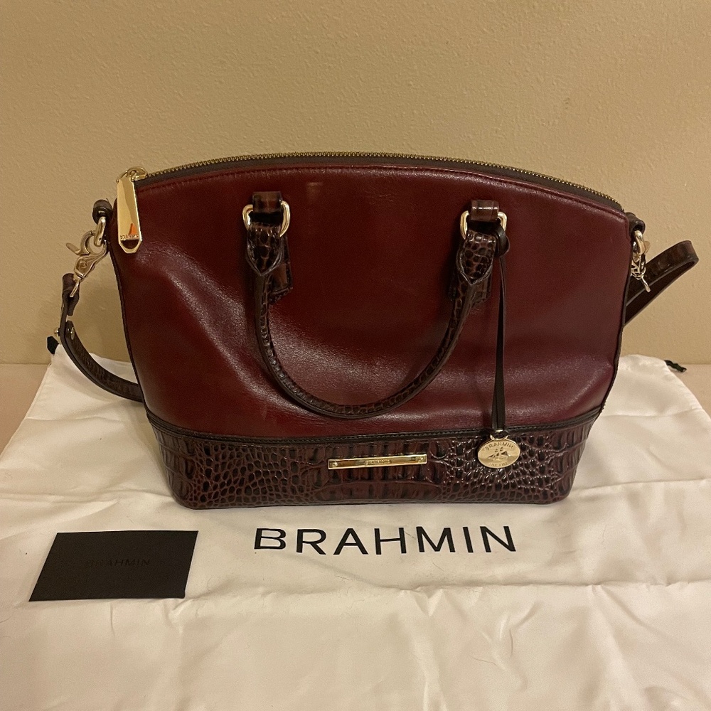 BRAHMIN ~ Large Duxbury Satchel Melbourne